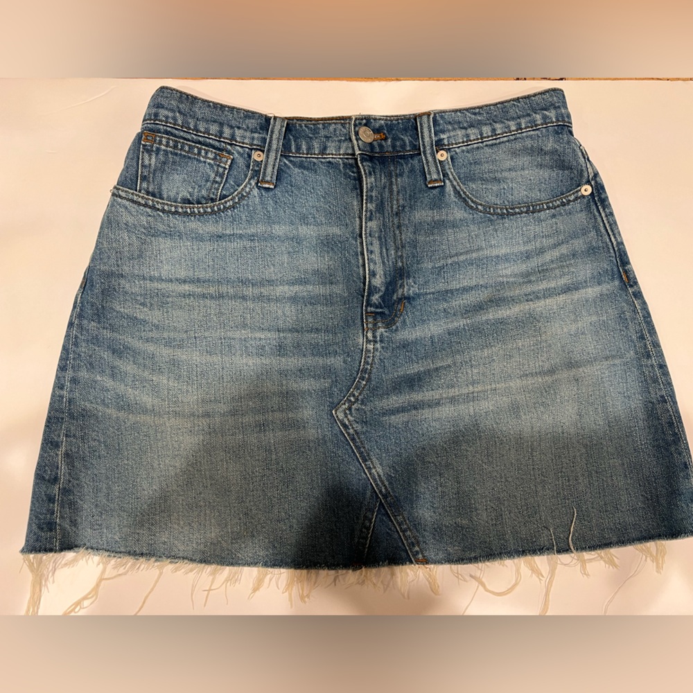Madewell denim skirt, sz 29